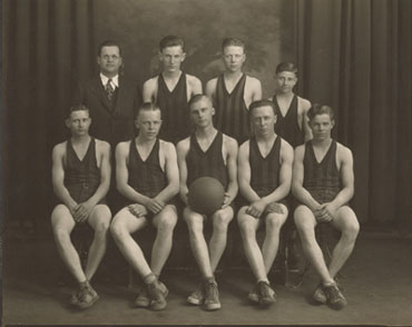 Spring Hill High School Basketball Team 1930